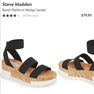 Steve Madden Platform Wedge Sandal
